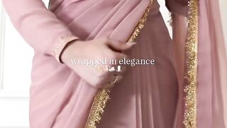 Beautiful Latest Sari Design 2