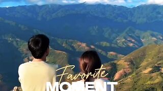 Beautiful Mountain View with Couple
