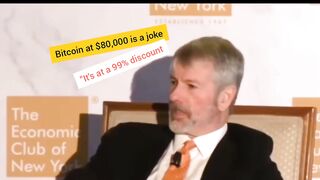 Saylor: $80K BTC = 99% OFF