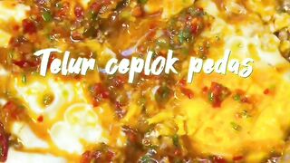 Resep Telur Ceplok Pedas, Menu Sat-Set yang Bikin Nasi Cepat Habis!