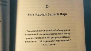 Anda jauh lebih kuat ketimbang yang kita sadari, sebab itu jangan biarkan orang lain mengatakan sebaliknya