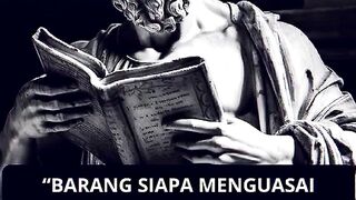 Kadang kita sibuk ingin menaklukkan dunia, sampai lupa kalau musuh terbesarnya ada di balik cermin. ????????️