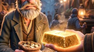 The Miser and the Gold Bar | Powerful Moral Story | #shorts #viral #trending