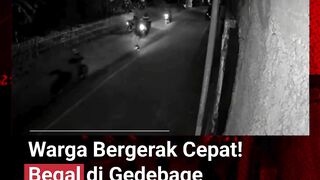 Percobaan pembegalan terjadi di kawasan Rancanumpang, Gedebage, Kota Bandung pada Sabtu malam