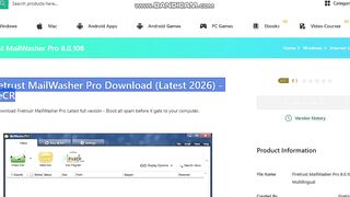 Firetrust MailWasher Pro v8.0.107 Crack + License Key Free Download [2026]