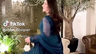 Beautiful Long Frock Design