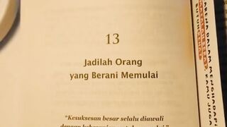 Kesuksesan besar selalu diawali dengan keberanian untuk memulai