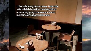Melepaskan bukan berarti berhenti peduli