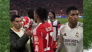 respect olise setelah mengalahkan real madrid