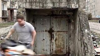 Transformed a Secret Bunker for a Homeless Man