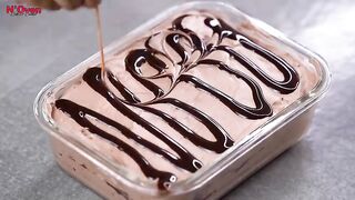 CHOCOLATE SWIRL ICE CREAM RECIPE - SOFT & CREAMY CHOCOLATE ICE CREAM - SWIRL ICE CREAM - N'Oven.mp4