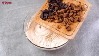 COFFEE CRUMBLE ICE CREAM - SOFT & CREAMY COFFEE CRUMBLE ICE CREAM - EASY CRUMBLE ICE CREAM - N'Oven.mp4