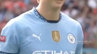 Momen unik di Derby Manchester ????⚽️ 2