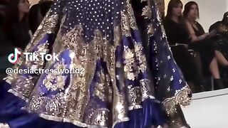 Beautiful Luxury Neavy Blue Lengha Design