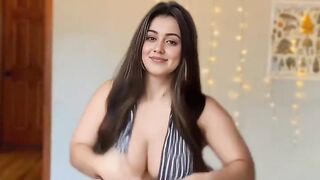 Asian Indian girl dancing amazingly