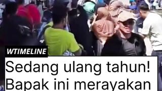 moment ULTAH dengan berbagi kebahagian dengan orang sekitarnya 2