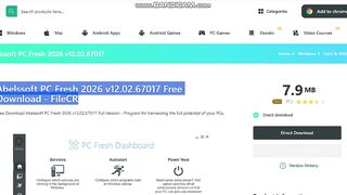 Abelssoft PC Fresh 2026 v12.02.67017 Full Crack + Serial Key Free Download [Latest]