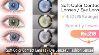 Soft Color Contact Lenses / Eye Lenses / Fashion Lenses