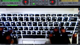 1 Button 4 Deck Dj Scratches like on Controller #mapping #foryou #virtualdj #djdongenius #seratodj #recordboxdj #bestdj #foryoupage