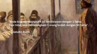 Definisi "Capek Hati" yang sebenarnya digambarkan oleh Jalaludin Rumi. ????