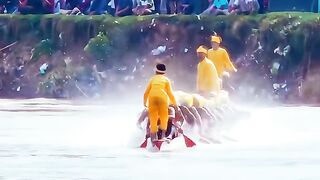 Aura Farming Pacu Jalur! The Rower Dance That Went Viral Worldwide
