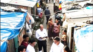 Transformation from slum to multi-storey building #cleanup #repair #timelapse #construction