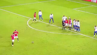 When Cristiano Ronaldo Made History with a Free Kick ????
