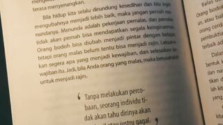 tanpa melakukan percobaan seseorang tidak akan tau dirinya berhasil atau gagal
