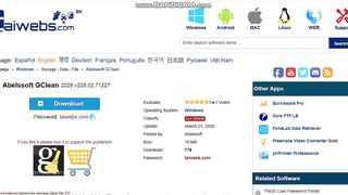 Abelssoft GClean 226.226 Crack + License Key Free Download [2026]