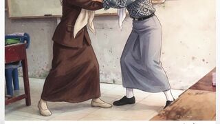 Oknum siswi tidak terima saat ditegur oleh guru