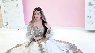 Kashees Bridal White Latest Lengha Design