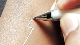 MIND - BLOWING 3D SPARK LOGO TEMP TATTOO