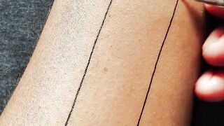 Angelic demon???????? temporary tattoo idea for girls | Gel pen art.