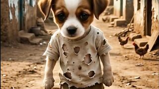 A Poor Puppy’s Hard Life | Emotional Village Story