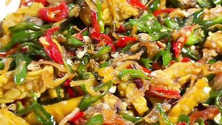 Tempe Teri Cabai Ijo: Menu Boros Nasi yang Bikin Nagih! ????️????