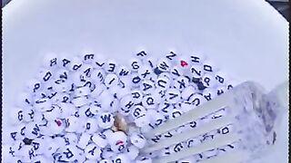 These 2 letters! Video by beadpredictions.