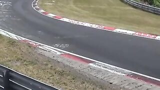 Big Supercars Jumps At Nurburgring Save And Crash