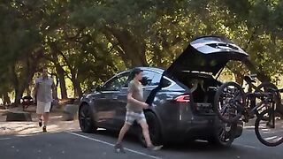 Полностью автоматизирован !! Модель Tesla x