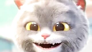 Cute TikTok Tabby Cat
