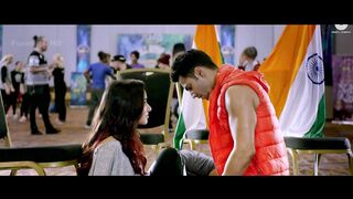 beautiful young boy and young girl dancing at song amazing wonderful interesting
