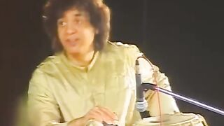 amazing wow flushed flushed out standing tabla performance. amazing amazing ustad zakir Hussain with satish kumar ji