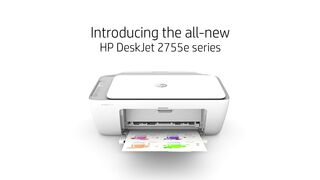 HP DeskJet 2755e Wireless Color All-in-One Printer with bonus 6 months Instant Ink (26K67A)
