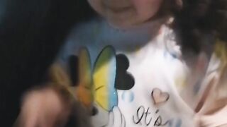 Cute baby dance