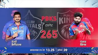 DC vs Punjab king 2nd inning highlights