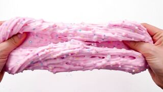 Pink Crunchy Slime ASMR ???? Satisfying Stretch, Pops & Bubble Sounds | Relaxing No Talking