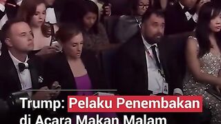 Presiden Amerika Serikat (AS) Donald Trump mengonfirmasi bahwa pihak kepolisian telah membekuk satu orang terduga pelaku