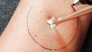 Iron Man s Arc Reactor Tattoo on Wrist | Avengers Inspiration