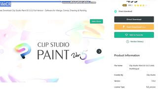 Clip Studio Paint EX 5.0.2 Crack + Serial Key Free Download [Latest 2026]