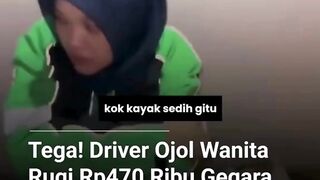 Orderan fiktif yang membuat ojol wanita menangis