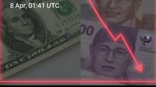 nilai tukar rupiah melonjak